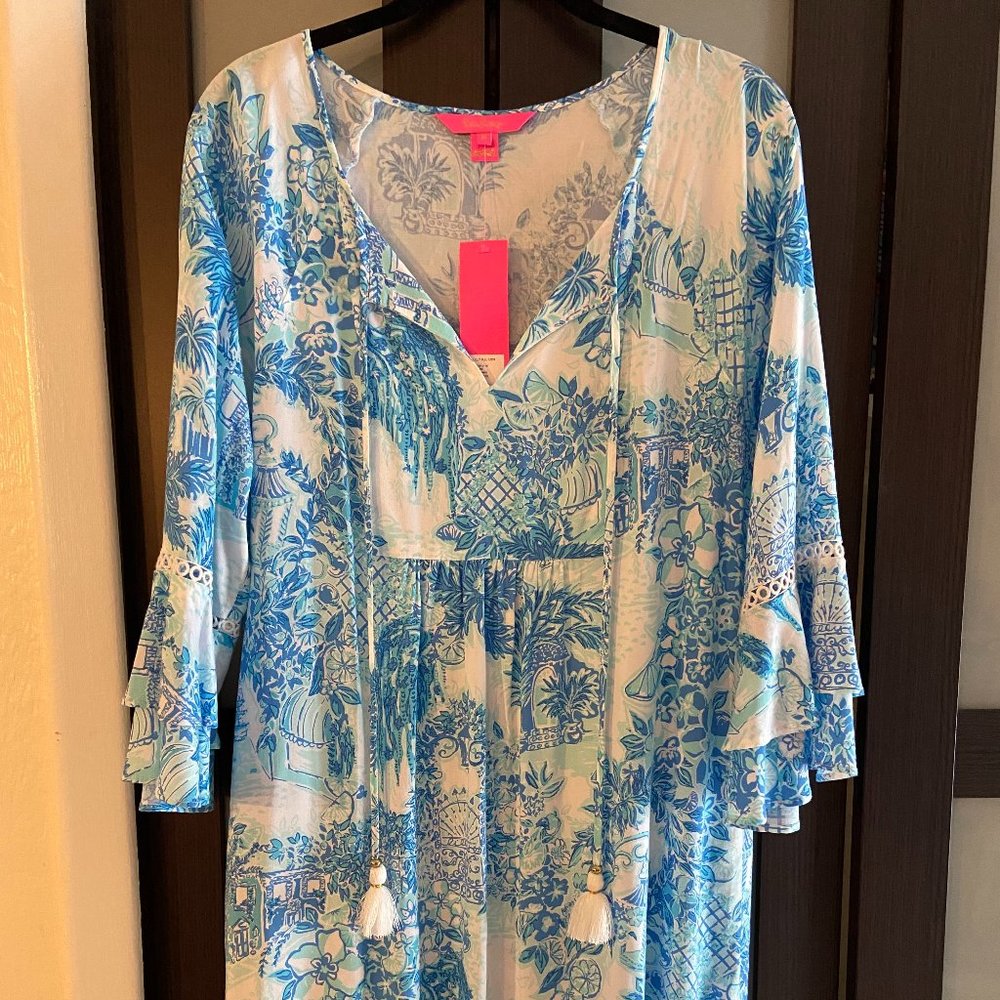 Lilly Pulitzer Azita Tunic Dress, New, Size Med.